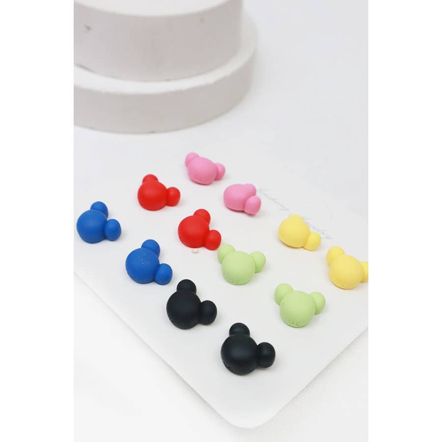 Colorful Mouse Earring Sets {RTS}