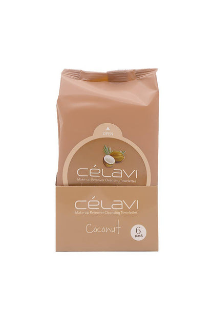 Celavi Makeup Cleansing Towelette Coconut - {RTS}