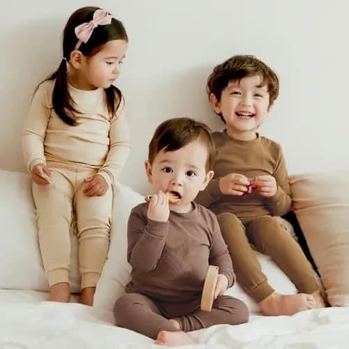 Camel Modal Long Sleeve PJs