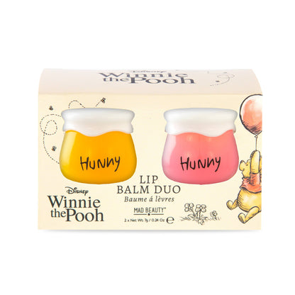 Mad Beauty Disney Winnie Honey Pot Lip Balm Duo {RTS}