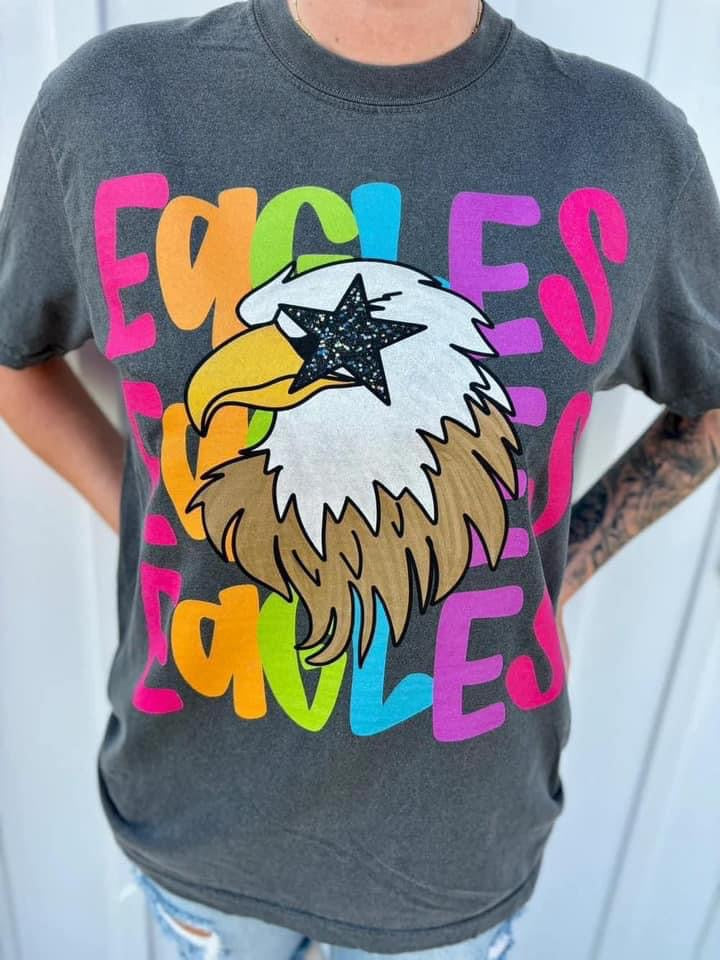 Starry Eagles Tee {RTS}