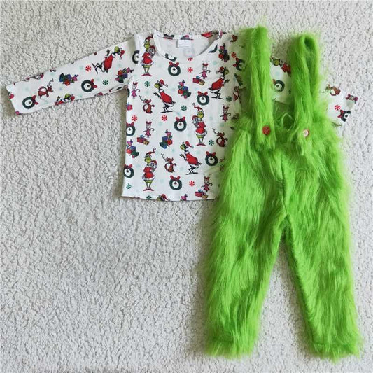 Fuzzy Grinch Overalls {RTS}