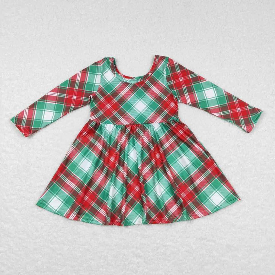 Red/Green Plaid Dress {RTS}