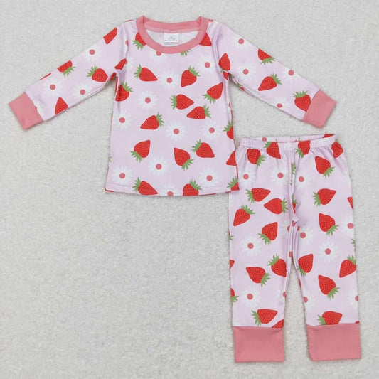 Girls Strawberry Lounge Set {RTS}