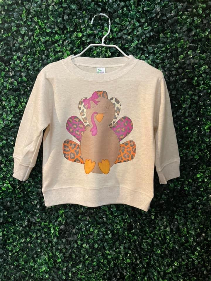 Girls Turkey Top {RTS}