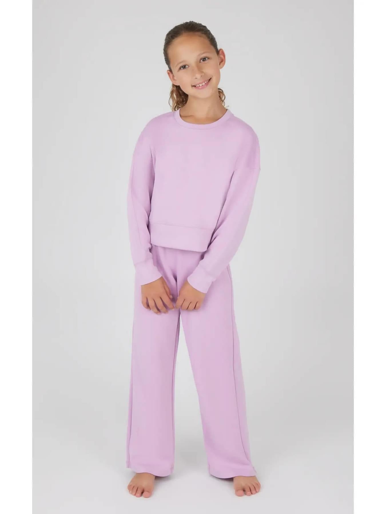 Girls Scuba Slit Pullover and Pant Set {RTS}