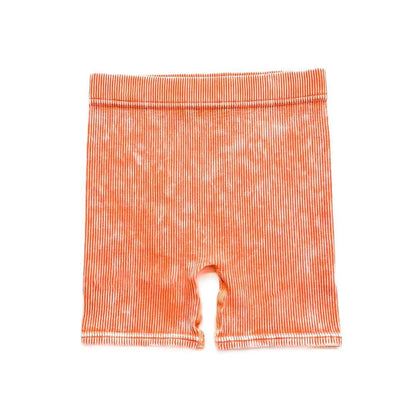 LJ Acid Wash Biker Shorts {RTS}