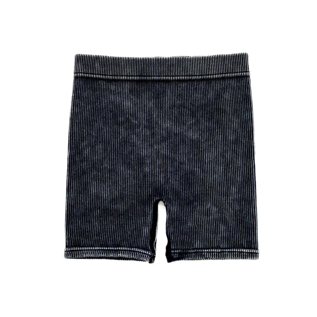 LJ Acid Wash Biker Shorts {RTS}