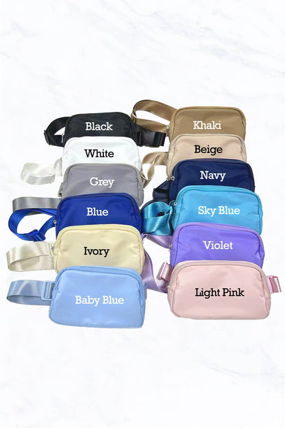 Cross Body Belt Bag Fanny Pack {RTS}