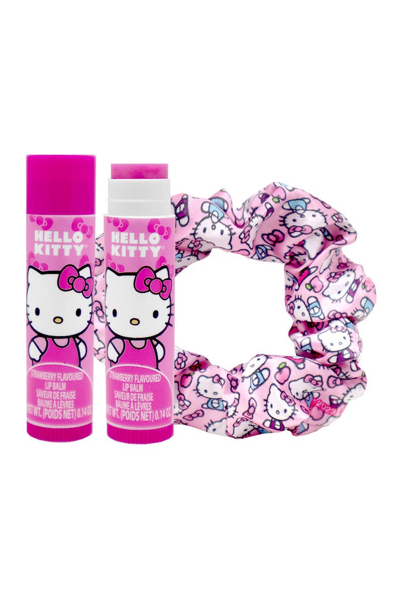 Hello Kitty Lip Balm n Hair Scrunch Set - {RTS}