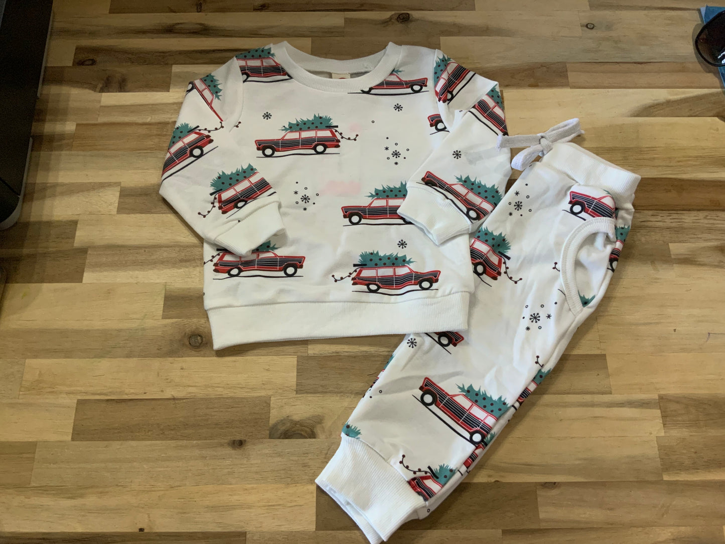 Christmas Truck Jogger Set