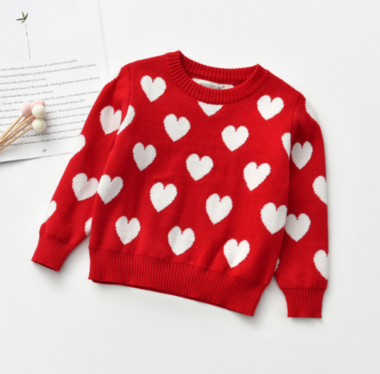 Red Heart Sweater